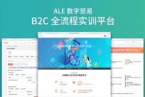 ALE数字贸易B2C全流程实训平台